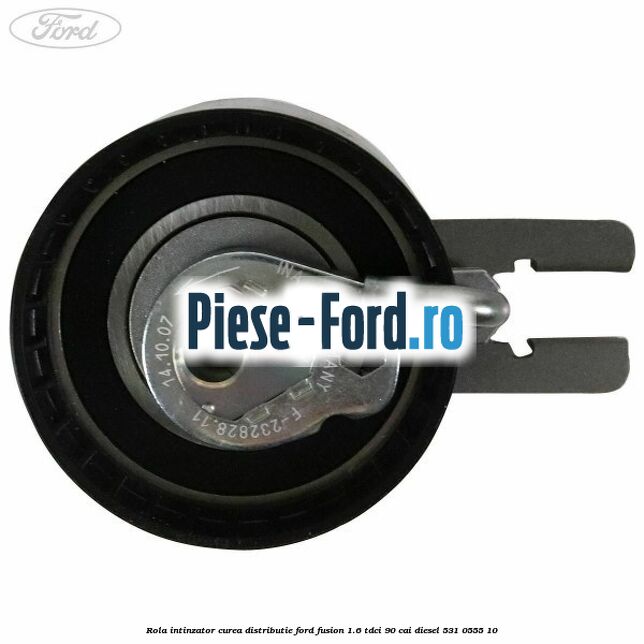 Rola ghidaj, curea distributie Ford Fusion 1.6 TDCi 90 cai diesel